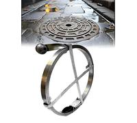 Serpente di scarico per fognature per esterni, asta di pulizia della linea fognaria, spessore 2,5 mm, kit per tubi e tubi principali