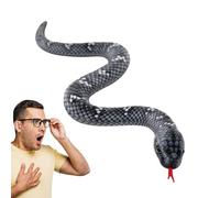 Serpente di stoffa | Animali scherzo Giocattoli - 39 pollici Grande serpente finto peluche giocattolo realistico per la festa di compleanno dei bambini, per la durata e il comfort per ulteriori