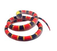 Serpente finto, di realistici Spavento finto realistico da 70 cm per tenere | giocattolo che sembrano veri di Halloween Scherzo per bambini per oggetti di scena da Testa rotonda del serpente marino