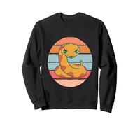 Serpente incazzato Cobra Snakes Zoo Venom King Cobra Lover Felpa