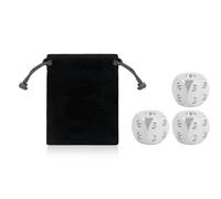 Serpente Occhi Dadi Oro Argento Edizione Speciale Gioco Deluxe Rare Die Metallo