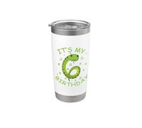 Serpente per 6° compleanno come numero bambina Bicchiere termico in acciaio inox doppia parete