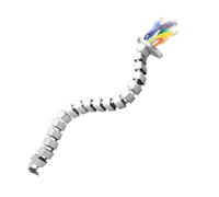 Serpente per la gestione dei cavi per ufficio, cavo da tavolo | Serpente per la gestione dei cavi versatile staccabile,Strumento di gestione dei cavi, percorso artistico per cavo proiettore