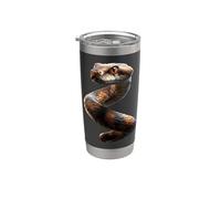 Serpente Pitone Cobra Mamba Serpente a Sonagli Serpenti Bicchiere termico in acciaio inox doppia parete