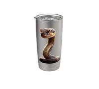 Serpente Pitone Cobra Mamba Serpente a Sonagli Serpenti Bicchiere termico in acciaio inox doppia parete