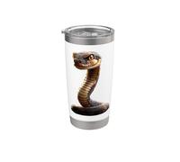 Serpente Pitone Cobra Mamba Serpente a Sonagli Serpenti Bicchiere termico in acciaio inox doppia parete