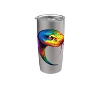 Serpente Pitone Cobra Mamba Serpente a Sonagli Serpenti Bicchiere termico in acciaio inox doppia parete