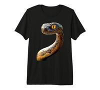 Serpente Pitone Cobra Mamba Serpente a Sonagli Serpenti Maglietta Premium