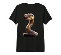 Serpente Pitone Cobra Mamba Serpente a Sonagli Serpenti Maglietta Premium