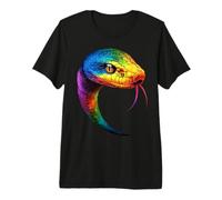 Serpente Pitone Cobra Mamba Serpente a Sonagli Serpenti Maglietta Premium
