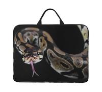 Serpente pitone, Custodia per laptop da 14 pollici, borsa per notebook, custodia per laptop, valigetta con maniglia