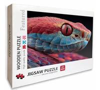 Serpente Puzzle 5000 Pezzi Adulti, Puzzle Legno con Scatola 156x105cm, Idea Regalo Donna, Giochi Divertenti per Familiar, Giochi di Sfida, Squisita confezione Regalo, Decor Casa, (Animale) Q-5319