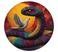 Serpente,Puzzle Per Adulti 1000pcs (67.5x67.5cm),Giochi Di Sfida Colomba