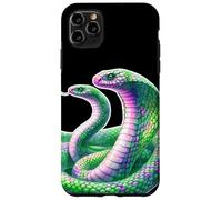 Serpente Re Cobra Serpente Due Teste Custodia per iPhone 11 Pro Max