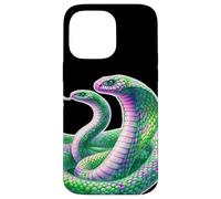 Serpente Re Cobra Serpente Due Teste Custodia per iPhone 14 Pro Max