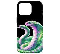 Serpente Re Cobra Serpente Due Teste Custodia per iPhone 16 Pro