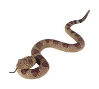 Serpente realistico, giocattoli che sembrano reali - Farsa di serpente a campanello, finto serpente in gomma realistica, giocattolo per accessori da giardino e scherzo pratico, accessori di
