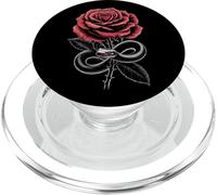 Serpente Rosa Lemniscata 8 Infinito Amore Occulto Gothic PopSockets PopGrip per MagSafe