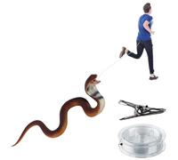 Serpente scherzo giocattolo falso serpente accessorio simulazione serpente giocattolo scherzo accessorio serpente realistico decorazione serpente silicone serpente giocattolo casa infestata