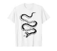Serpente Serpente Catena Link Maglietta con Stampa Grafica Economica