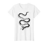 Serpente Serpente Catena Link Maglietta con Stampa Grafica Economica