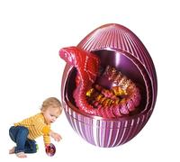 Serpente Stampato 3D Con - Modello Di Di Serpente, Scultura Animale 3D, Giocattolo Del Rettile Stampato | Kit Scientifico Educativo, Accessorio Per La Visualizzazione Del Desktop, Progetto