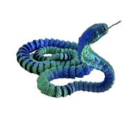 Serpente stampato 3D, Serpente animale stampato 3D | Giocattoli da ufficio Giocattoli serpente | Giocattolo antistress per la decorazione 'ufficio, Giocattoli articolati stampati, Figurine da
