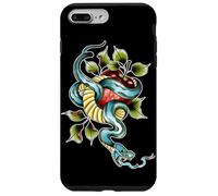 Serpente x Mela x Giardino dell'Eden x Adamo ed Eva Neo-Tradizionale Custodia per iPhone 7 Plus/8 Plus