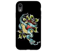 Serpente x Mela x Giardino dell'Eden x Adamo ed Eva Neo-Tradizionale Custodia per iPhone XR