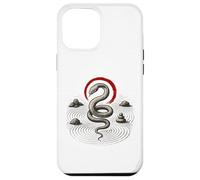 Serpente Zen Cerchio Roccia Serpente Simbolo Natura Equ Custodia per iPhone 12 Pro Max