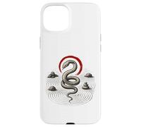 Serpente Zen Cerchio Roccia Serpente Simbolo Natura Equ Custodia per iPhone 15 Plus