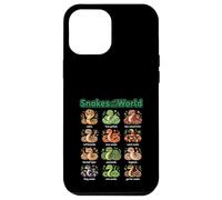 Serpenti Del Mondo Carino Kawaii Serpente Custodia per iPhone 12 Pro Max