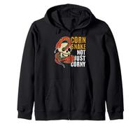 Serpenti di Mais, Non Solo Rettile Serpente Erba banale Felpa con Cappuccio