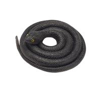 Serpenti finti | Serpente realistico da 80 cm | Serpente da giardino per tenere lontani gli uccelli, scherzi del pesce d'aprile e decorazione di Halloween