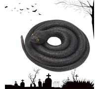 serpenti giocattolo che sembrano reali | Serpente realistico da 31,5 pollici | Accessori da giardino spaventosi, giocattoli modello animale, accessori per scherzo per festa degli innocenti di H