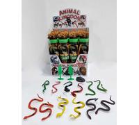 serpenti nel tubo - set di serpenti in gomma in box di plastica