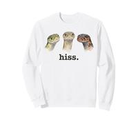 Serpenti sibilo Divertente Amante Serpente Divertente sibilo Felpa