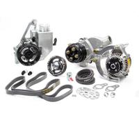 Serpentina Drive Kit Sbc Cassa W/ P/S W/P & Alt JONES RACING PRODUCTS 1441-AR-CE