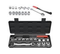 Serpentine Belt Tool - Engine Tools & Equipment | Car Idler Pulley Wrench | For Professional Mechanics Automotive Technicians DIY Enthusiasts Car Owners Repair Shops Home Garage Truck SUV RV
