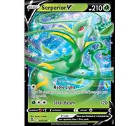 Serperior V 007/195 - Silver Tempest - Carta Pokemon ultra rara - Holo Foil