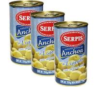 Serpis - Olive verdi a basso contenuto di sale ripieni di acciughe.