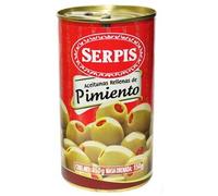 Serpis - Olive verdi ripiene di pimentos rosso 12oz
