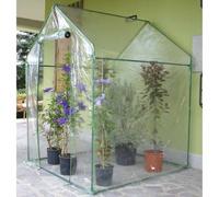 Serra Clematis Verdemax con Struttura in Acciaio e Telo UV 155x155x205 cm