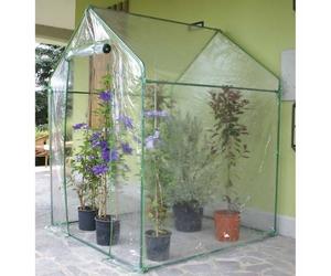 Serra Clematis Verdemax con Struttura in Acciaio e Telo UV 155x155x205 cm
