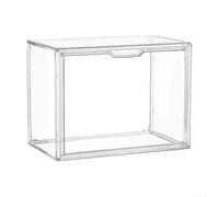 Serra compatta impilabile con ingresso magnetico con cerniera, per piccole piante, antivento, antipolvere, 36 x 22 x 27 cm (27 x 22 x 18 cm)