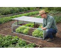 Serra con cornice in alluminio 100 x 60 x 40 cm in policarbonato serra serra