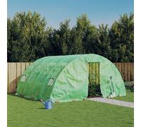 vidaXL Serra con Telaio in Acciaio Verde 20 mÂ˛ 5x4x2,3 m