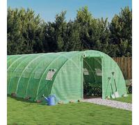 vidaXL Serra con Telaio in Acciaio Verde 88 m² 22x4x2 m
