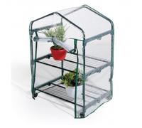 Serra da Balcone 2 Ripiani con Ruote 69x49x98 h Verdelook