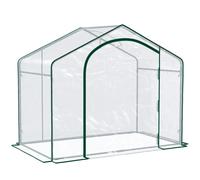 Serra da Esterno 180x100x152 cm con Ingresso a Zip e Presa d'Aria Superiore in
